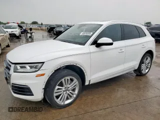 2018 Audi Q5 Prestige with VIN WA1CNAFYXJ2065813, listed as a Copart auction lot 48539205 with 86,114 mi miles and Salvage Title. Bid and sale history available at carsss.com. Image 1.