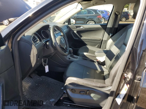 2021 Volkswagen Tiguan SE with VIN 3VV3B7AX3MM042775, listed as a Copart auction lot 50608595 with 89,480 mi miles and Salvage Title. Bid and sale history available at DreamBid. Image 7.
