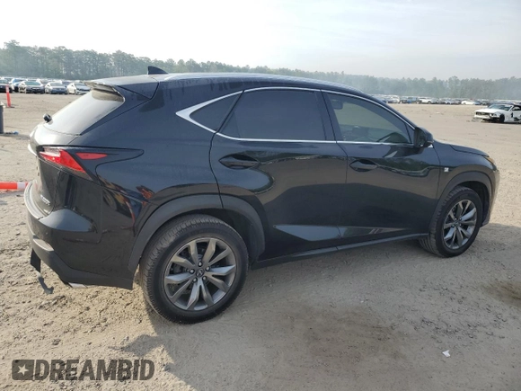 2015 Lexus NX 200t with VIN JTJYARBZXF2001781, listed as a Copart auction lot 55645565 with 104,426 mi miles and Clean title. Bid and sale history available at DreamBid. Image 3.