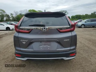 2021 Honda CR-V EX with VIN 2HKRW2H5XMH618453, listed as a Copart auction lot 58403875 with 99,999 mi miles and Salvage title. Bid and sale history available at DreamBid. Image 6.
