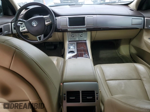 2010 Jaguar XF Premium Luxury with VIN SAJWA0GB2ALR63949, listed as a Copart auction lot 48141735 with 72,266 mi miles and Clean Title. Bid and sale history available at carsss.com. Image 8.