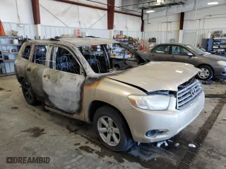 2008 Toyota Highlander with VIN JTEES41A282106993, listed as a Copart auction lot 46163615 with 0 mi miles and Non Repairable. Bid and sale history available at carsss.com. Image 4.