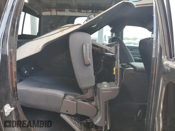 2022 Ram 2500 Big Horn with VIN 3C6UR5ML9NG144097, listed as a Copart auction lot 48206925 with 33,574 mi miles and Salvage title. Bid and sale history available at DreamBid. Image 10.