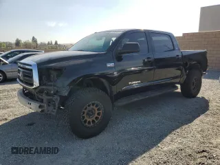 2010 Toyota Tundra with VIN 5TFEY5F10AX078038, listed as a Copart auction lot 50121595 with 245,447 mi miles and Salvage title. Bid and sale history available at DreamBid. Image 1.