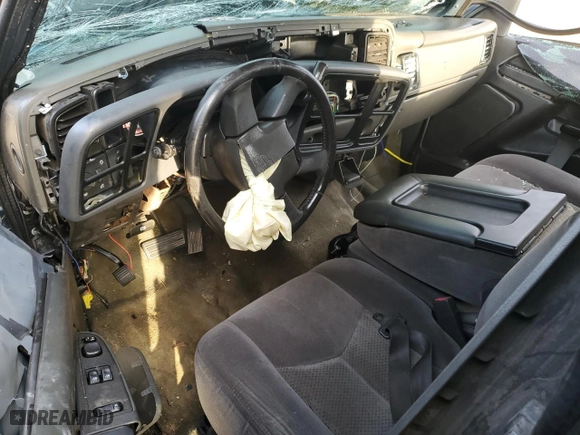 2006 Chevrolet Silverado 1500 LT1 with VIN 2GCEC19V461344655, listed as a Copart auction lot 43519535 with 0 mi miles and Salvage Title. Bid and sale history available at carsss.com. Image 8.