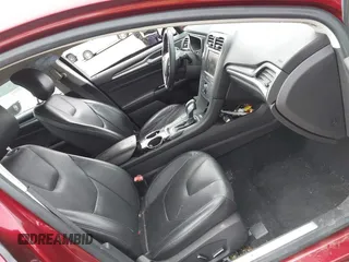 2013 Ford Fusion Titanium with VIN 3FA6P0K99DR174095, listed as a IAAI auction lot 42037806 with 81,514 mi miles. Bid and sale history available at carsss.com. Image 5.