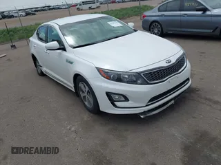 2014 Kia Optima LX with VIN KNAGM4AD2E5070540, listed as a IAAI auction lot 42307794 with 114,383 mi miles and . Bid and sale history available at DreamBid. Image 1.