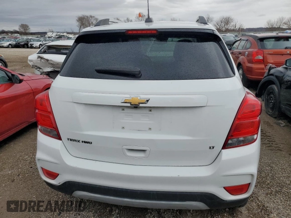 2017 Chevrolet Trax LT with VIN KL7CJPSBXHB137851, listed as a Copart auction lot 44646805 with 103,893 mi miles and Clean Title. Bid and sale history available at carsss.com. Image 6.