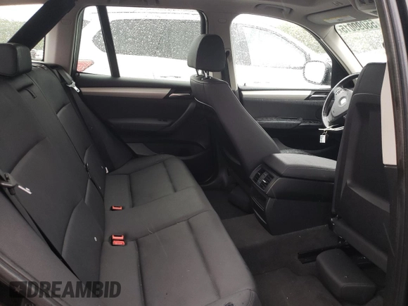 2011 BMW X3 28i with VIN 5UXWX5C58BL712640, listed as a Copart auction lot 55099015 with 72,256 mi miles and Salvage Title. Bid and sale history available at DreamBid. Image 10.