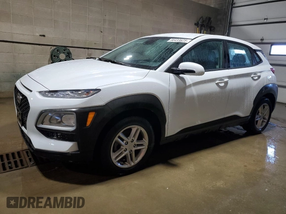 2021 Hyundai Kona SE z VIN KM8K12AA5MU691612, wystawiony jako Copart lot #56433625 z przebiegiem 85 499 mil mil oraz Szkoda całkowita • Salvage title. Historia ofert i sprzedaży dostępna na DreamBid. Obrazek 1.
