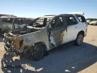 2023 GMC Yukon Denali with VIN 1GKS2DKT3PR510242, listed as a Copart auction lot 75384364 with 0 mi miles and Salvage Title. Bid and sale history available at carsss.com. Image 1.