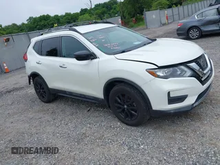 2017 Nissan Rogue SV with VIN 5N1AT2MV7HC876454, listed as a IAAI auction lot 42517244 with 96,479 mi miles and . Bid and sale history available at DreamBid. Image 1.