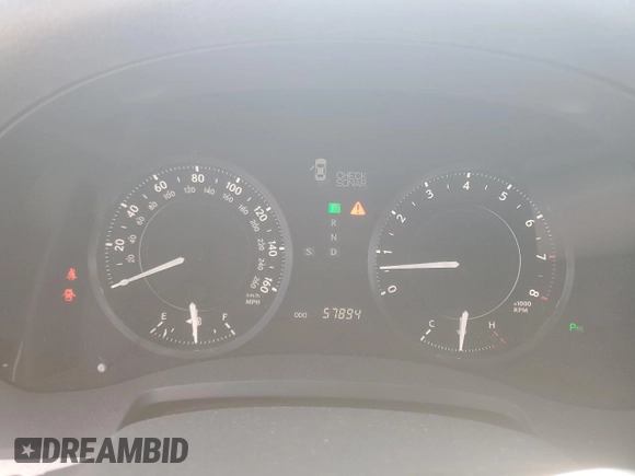 2010 Lexus IS with VIN JTHFE2C21A2503304, listed as a Copart auction lot 49051415 with 57,894 mi miles and Salvage Title. Bid and sale history available at carsss.com. Image 9.