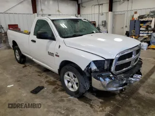 2018 Ram 1500 Tradesman z VIN 3C6JR6DT3JG181018, wystawiony jako Copart lot #57767115 z przebiegiem 146 687 mil mil oraz Nie do naprawy • Non repairable. Historia ofert i sprzedaży dostępna na DreamBid. Obrazek 4.