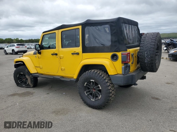 2009 Jeep Wrangler Unlimited Rubicon with VIN 1J8GA69109L761089, listed as a Copart auction lot 57975985 with 195,530 mi miles and Salvage title. Bid and sale history available at DreamBid. Image 2.