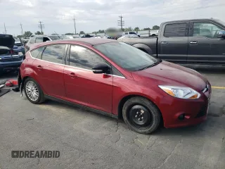 2014 Ford Focus Titanium with VIN 1FADP3N25EL118551, listed as a Copart auction lot 59814515 with 160,813 mi miles and Salvage title. Bid and sale history available at DreamBid. Image 4.