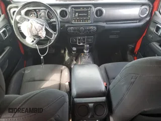 2021 Jeep Wrangler Unlimited Sahara z VIN 1C4HJXEGXMW631033, wystawiony jako Copart lot #75080754 z przebiegiem 52 857 mil mil oraz Szkoda całkowita • Salvage title. Historia ofert i sprzedaży dostępna na DreamBid. Obrazek 8.