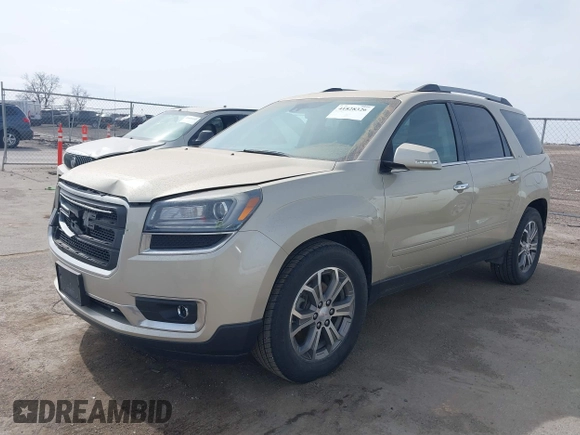 2015 GMC Acadia SLT with VIN 1GKKVRKD0FJ379667, listed as a IAAI auction lot 41828326 with 160,599 mi miles. Bid and sale history available at carsss.com. Image 17.