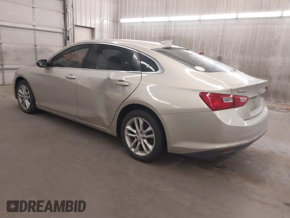 2016 Chevrolet Malibu LT with VIN 1G1ZE5ST3GF236655, listed as a IAAI auction lot 41756346 with 128,500 mi miles and . Bid and sale history available at DreamBid. Image 3.
