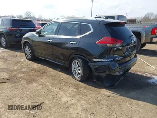 2017 Nissan Rogue SV with VIN KNMAT2MV4HP536143, listed as a IAAI auction lot 41783232 with 140,309 mi miles. Bid and sale history available at carsss.com. Image 3.