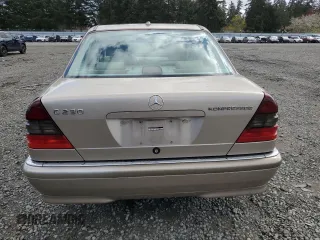 2000 Mercedes-Benz C 230 Kompressor with VIN WDBHA24GXYA855697, listed as a Copart auction lot 52633465 with 191,235 mi miles and Salvage Title. Bid and sale history available at carsss.com. Image 6.
