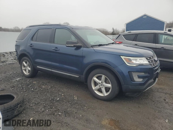 2017 Ford Explorer XLT with VIN 1FM5K8D85HGD32724, listed as a Copart auction lot 49831835 with 109,629 mi miles and Salvage Title. Bid and sale history available at DreamBid. Image 4.