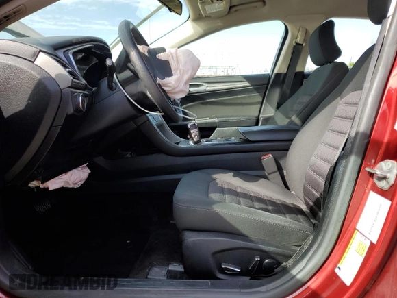 2017 Ford Fusion SE with VIN 3FA6P0H72HR408024, listed as a Copart auction lot 47261235 with 73,595 mi miles and Salvage Title. Bid and sale history available at carsss.com. Image 7.