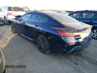 2022 BMW 8 Series M850i with VIN WBAGV8C06NCH43620, listed as a Copart auction lot 40502753 with 0 mi miles. Bid and sale history available at carsss.com. Image 2.
