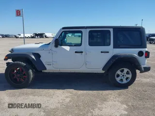 2021 Jeep Wrangler Unlimited Willys z VIN 1C4HJXDN3MW525460, wystawiony jako IAAI lot #41770265 z przebiegiem 76 480 mil mil oraz . Historia ofert i sprzedaży dostępna na DreamBid. Obrazek 15.