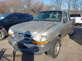 1999 Ford Ranger XLT with VIN 1FTYR14X8XPC09462, listed as a IAAI auction lot 41767232 with 111,103 mi miles. Bid and sale history available at carsss.com. Image 2.