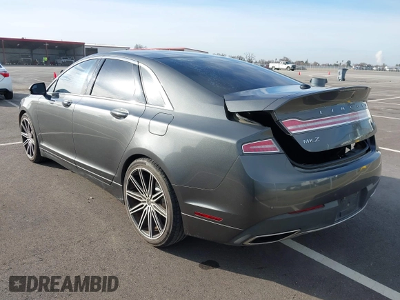 2017 Lincoln MKZ Select with VIN 3LN6L5CC8HR629422, listed as a IAAI auction lot 41566066 with 95,588 mi miles and . Bid and sale history available at DreamBid. Image 3.