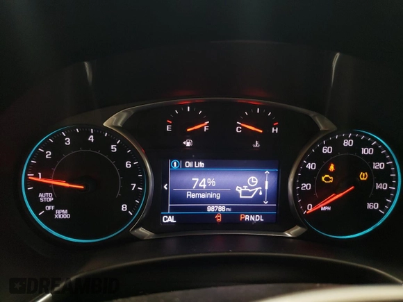 2019 Chevrolet Equinox LT with VIN 2GNAXUEV8K6116723, listed as a Copart auction lot 51448395 with 98,788 mi miles and Salvage Title. Bid and sale history available at carsss.com. Image 9.