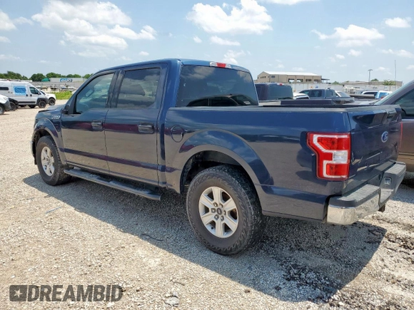 2019 Ford F-150 XL with VIN 1FTEW1CB4KKE21508, listed as a Copart auction lot 59112255 with 131,370 mi miles and Salvage title. Bid and sale history available at DreamBid. Image 2.