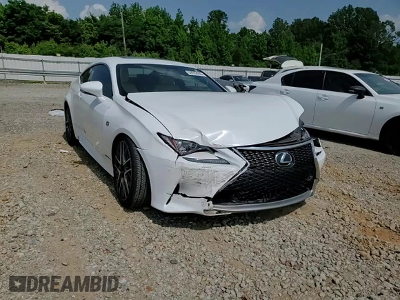 2017 Lexus RC 200t with VIN JTHHA5BC9H5007109, listed as a Copart auction lot 60424705 with 52,543 mi miles and Salvage title. Bid and sale history available at DreamBid. Image 13.