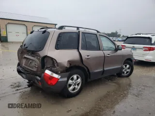 2005 Hyundai Santa Fe GLS with VIN KM8SC73EX5U001216, listed as a Copart auction lot 72630284 with 0 mi miles and Salvage Title. Bid and sale history available at carsss.com. Image 3.