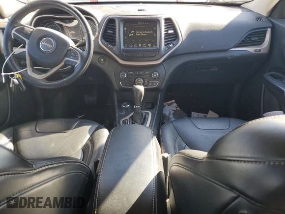 2015 Jeep Cherokee Limited with VIN 1C4PJMDS6FW718382, listed as a Copart auction lot 49946065 with 144,614 mi miles and Salvage Title. Bid and sale history available at DreamBid. Image 8.