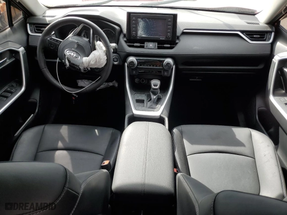 2022 Toyota RAV4 XLE Premium with VIN 2T3C1RFV5NW226684, listed as a Copart auction lot 42021355 with 19,722 mi miles and Salvage Title. Bid and sale history available at carsss.com. Image 8.