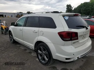 2015 Dodge Journey Crossroad with VIN 3C4PDDGG5FT601039, listed as a Copart auction lot 61499064 with 165,266 mi miles and Salvage Title. Bid and sale history available at carsss.com. Image 2.
