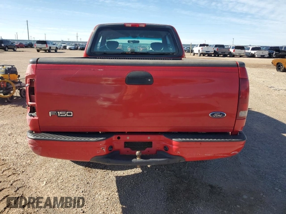 2001 Ford F-150 XL with VIN 1FTZX17211NB16120, listed as a Copart auction lot 54884765 with 124,196 mi miles and Salvage title. Bid and sale history available at DreamBid. Image 6.