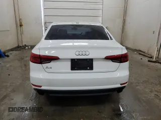2017 Audi A4 Premium with VIN WAUGNAF45HN034978, listed as a Copart auction lot 50985875 with 104,795 mi miles and Salvage Title. Bid and sale history available at carsss.com. Image 6.