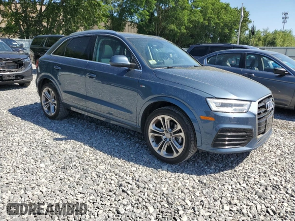 2017 Audi Q3 Prestige with VIN WA1GCCFS7HR007531, listed as a Copart auction lot 62000965 with 72,841 mi miles and Salvage title. Bid and sale history available at DreamBid. Image 4.