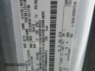 2021 Ford Transit Cargo z VIN 1FTBR1Y85MKA45072, wystawiony jako Copart lot #60415095 z przebiegiem 54 814 mil mil oraz Szkoda całkowita • Salvage title. Historia ofert i sprzedaży dostępna na DreamBid. Obrazek 13.