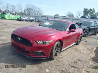 2016 Ford Mustang EcoBoost with VIN 1FA6P8TH2G5255578, listed as a IAAI auction lot 41754577 with 99,155 mi miles and . Bid and sale history available at carsss.com. Image 2.