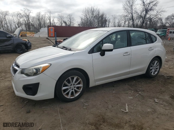2012 Subaru Impreza Wagon 2.0i Premium with VIN JF1GPAC60CH224557, listed as a Copart auction lot 48772365 with 119,611 mi miles and Salvage Title. Bid and sale history available at carsss.com. Image 1.
