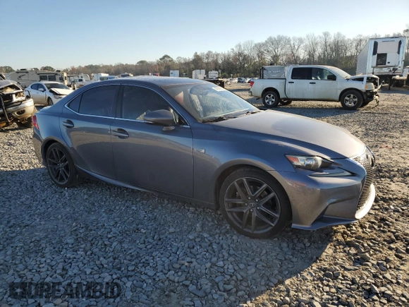 2014 Lexus IS 250 with VIN JTHBF1D23E5038890, listed as a Copart auction lot 47076635 with 161,752 mi miles and Salvage Title. Bid and sale history available at DreamBid. Image 4.