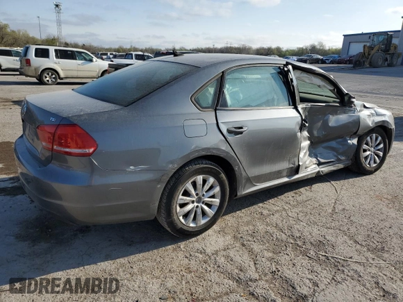 2014 Volkswagen Passat Wolfsburg Ed with VIN 1VWAS7A39EC062631, listed as a Copart auction lot 51150715 with 159,723 mi miles and Salvage Title. Bid and sale history available at carsss.com. Image 3.