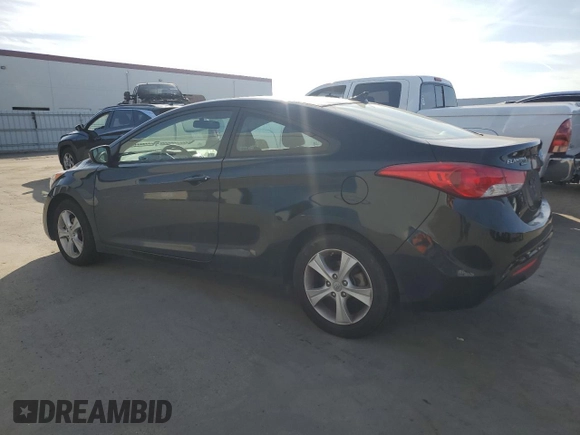 2013 Hyundai Elantra Coupe GS PZEV with VIN KMHDH6AE5DU003364, listed as a Copart auction lot 84560824 with 75,204 mi miles and Clean Title. Bid and sale history available at carsss.com. Image 2.