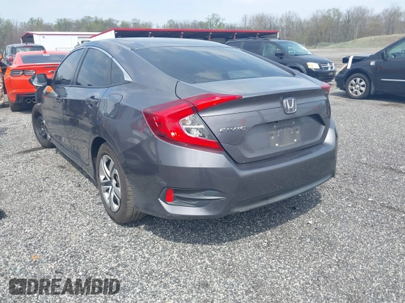 2016 Honda Civic Sedan LX with VIN 2HGFC2F51GH524197, listed as a IAAI auction lot 42012886 with 103,302 mi miles. Bid and sale history available at carsss.com. Image 3.