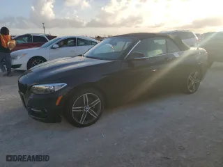 2017 BMW 2 Series 230i with VIN WBA2K9C3XHV647644, listed as a Copart auction lot 78457414 with NaN miles and Salvage Title. Bid and sale history available at carsss.com. Image 1.
