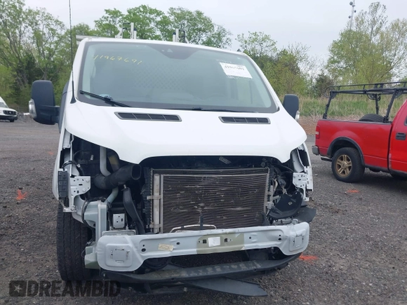 2018 Ford Transit with VIN 1FTYR1ZM3JKB52073, listed as a IAAI auction lot 41967691 with 102,278 mi miles and . Bid and sale history available at carsss.com. Image 6.